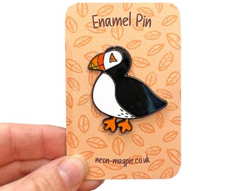 Puffin Enamel Pin