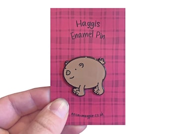 Haggis Enamel Pin