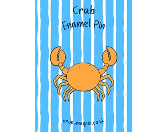Crab Enamel Pin