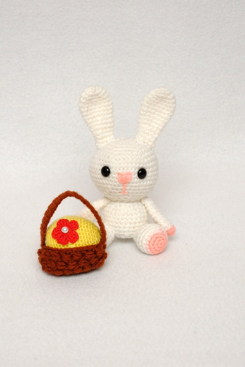 Bunny, Knitted toy, Easter gift, Animal, Home decor, Rabbit, Amigurumi image 4