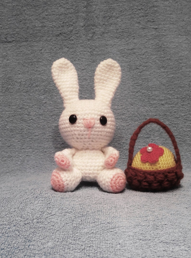 Bunny, Knitted toy, Easter gift, Animal, Home decor, Rabbit, Amigurumi image 1