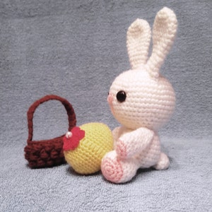 Bunny, Knitted toy, Easter gift, Animal, Home decor, Rabbit, Amigurumi image 5