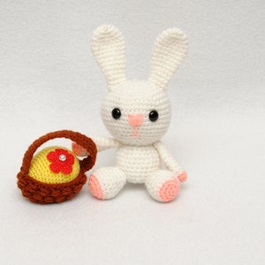 Bunny, Knitted toy, Easter gift, Animal, Home decor, Rabbit, Amigurumi image 2