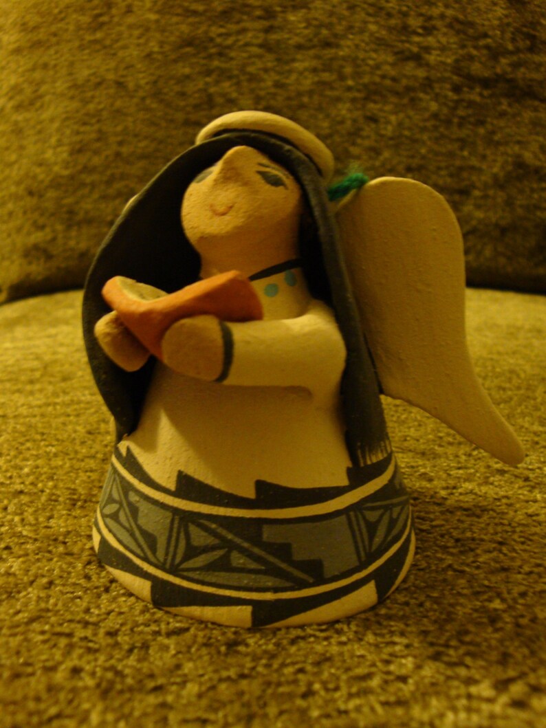 Jemez Pueblo, Christmas Tree Angel Ornament, Signed by Artist Etsy