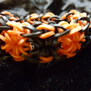 Rainbow Loom Halloween Starburst Stretchy Bracelet