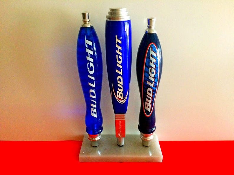 Beer Tap Display3 Tap Handle Stand Black Marble Beer Tap Etsy