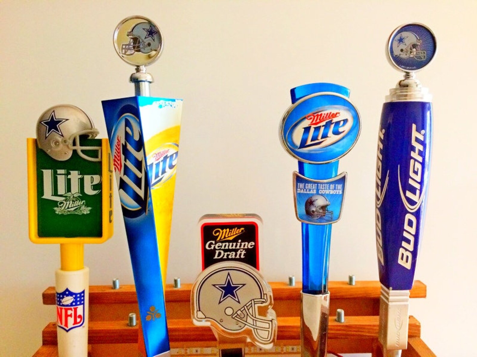 Dallas Cowboys Coasters 8 Miller Lite CoastersBeer GiftHome Etsy