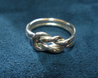 Sterling Silver infinity Knot Ring