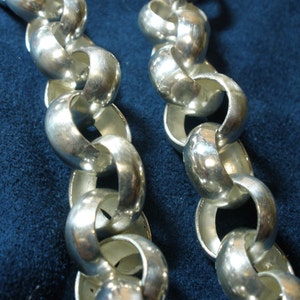 Sterling Silver 20&quot; Belcher Necklace