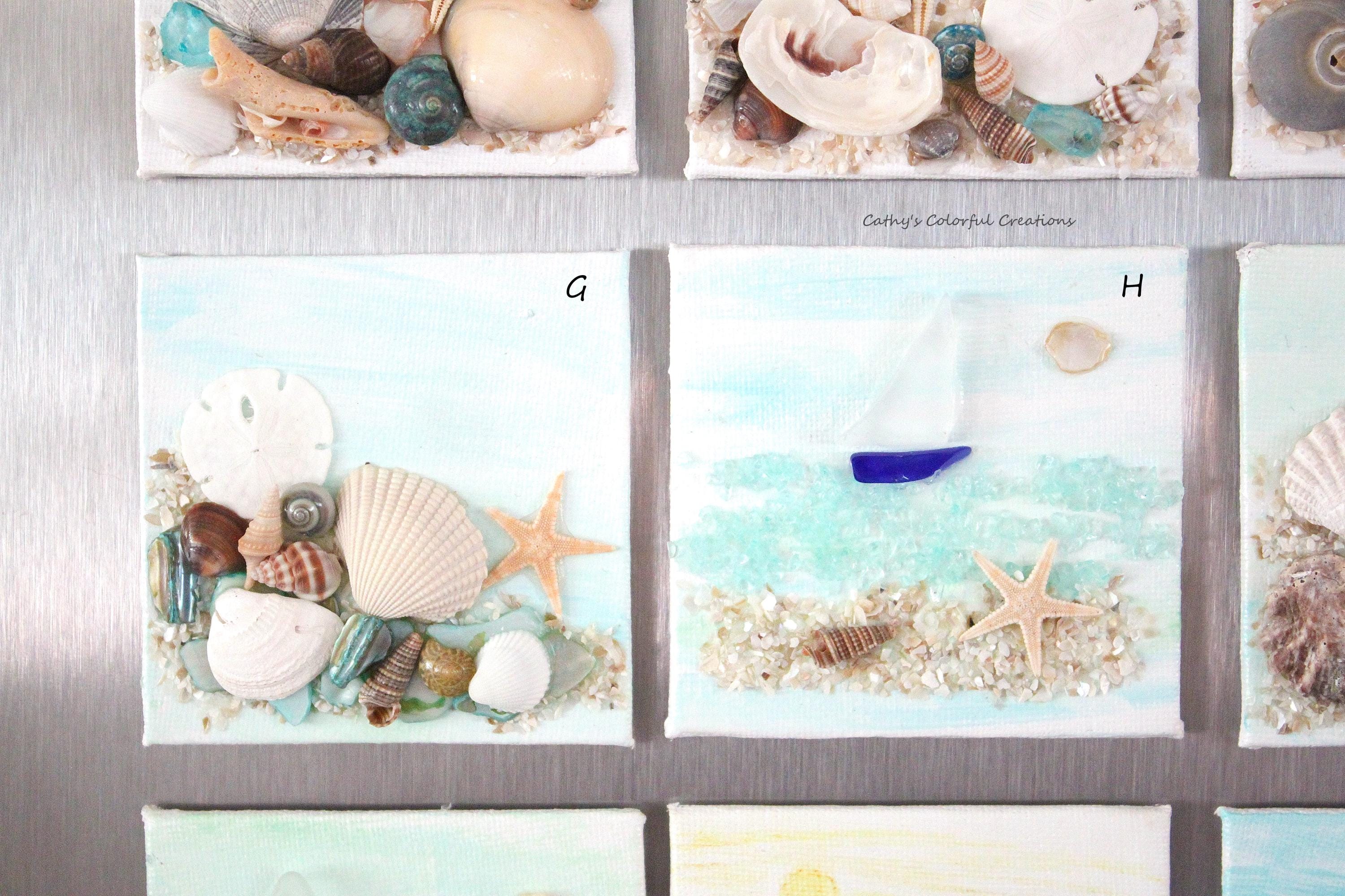 Magnet, Art Magnet, Fridge Magnet, Refrigerator Magnet, Beach Magnet ...