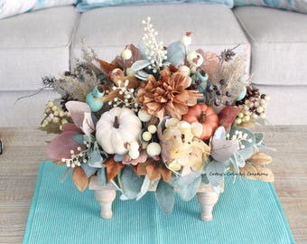 Pumpkin Centerpiece, Fall Centerpiece, Riser, Riser Centerpiece, Fall Decor, Fall Table Decor, Fall Pumpkin,  Autumn, Autumn Decor