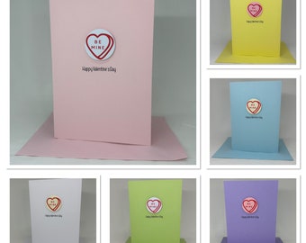 Handmade Love Heart Sweet Valentines Card