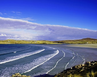 Traigh Uige, Lewis, Outer Hebrides Colour Photograph