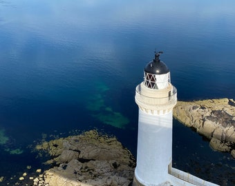 Kyleakin Lighthouse at the Skye Bridge, Skye Colour Photograph