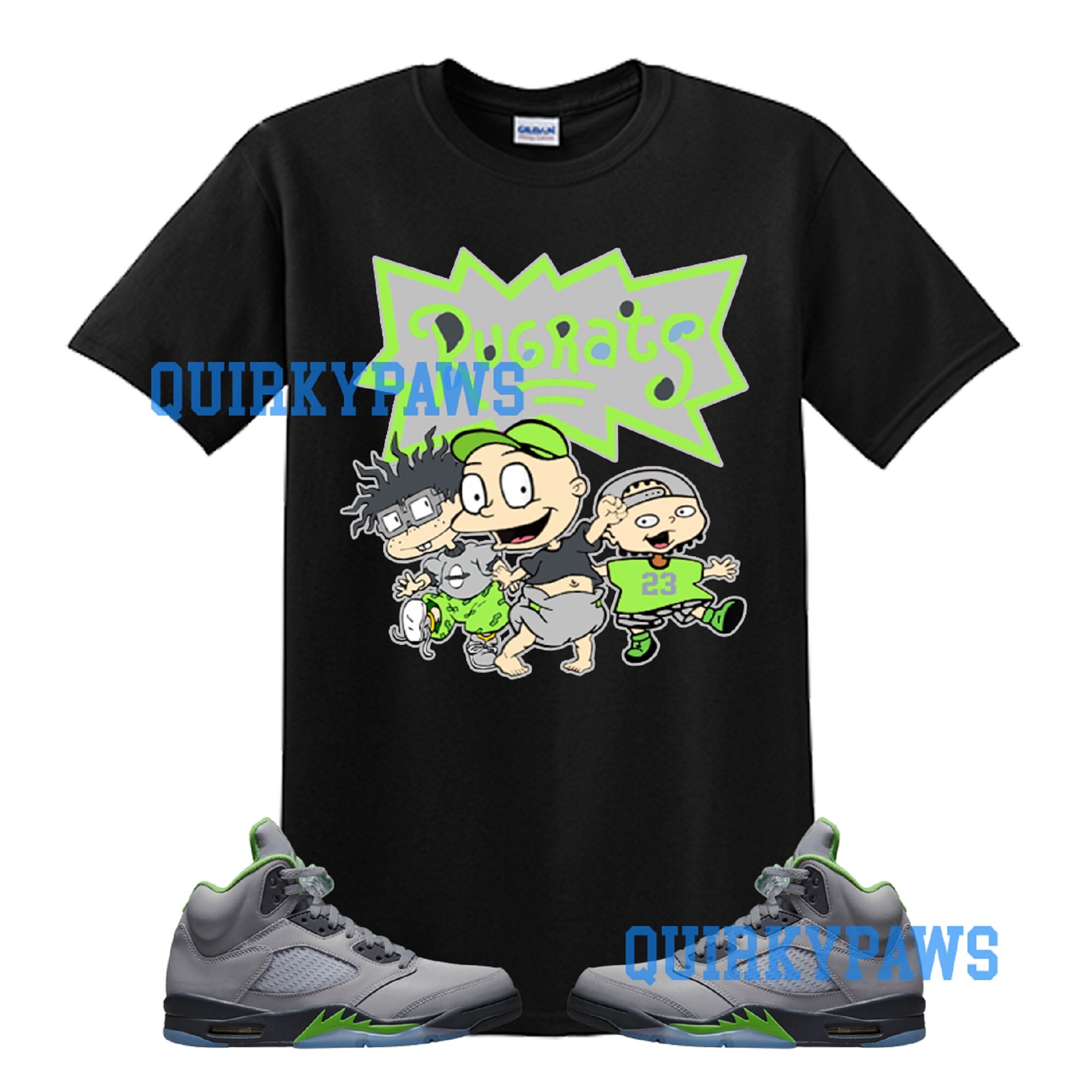 Lime green and grey shirt Clearance