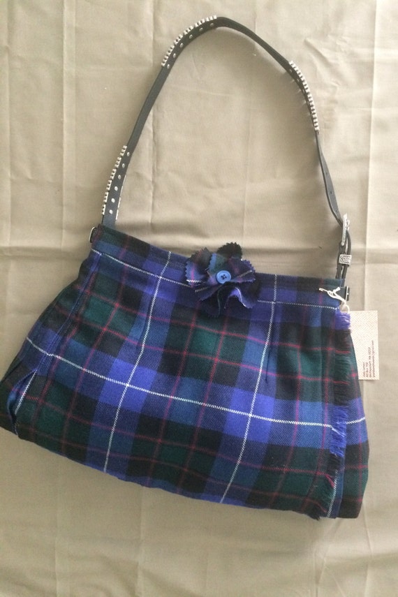 red white and blue kilt