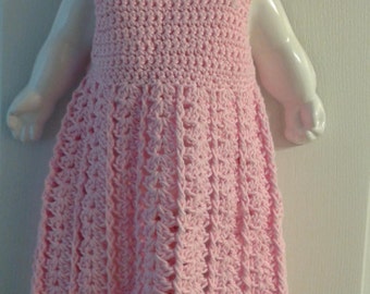 Vestido De Verano Para Bebé De Ganchillo, Rosa Y Bonito, 0-3 Meses, Ropa De Bebé De Ganchillo, Accesorios Para Fotografía De Bebé, Vestido De Bebé De Ganchillo, Bonito Vestido De Ganchillo