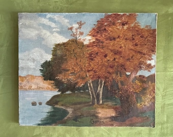 【ヴィンテージ絵画】ヨーロッパ絵画 風景画 il_340x270.6793336387_d822.jpg