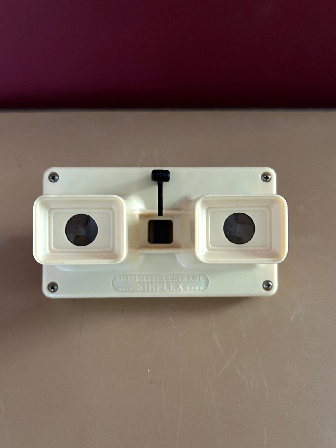1960s French Vintage Design Reel Viewer. Viewfinder View-master Type ...