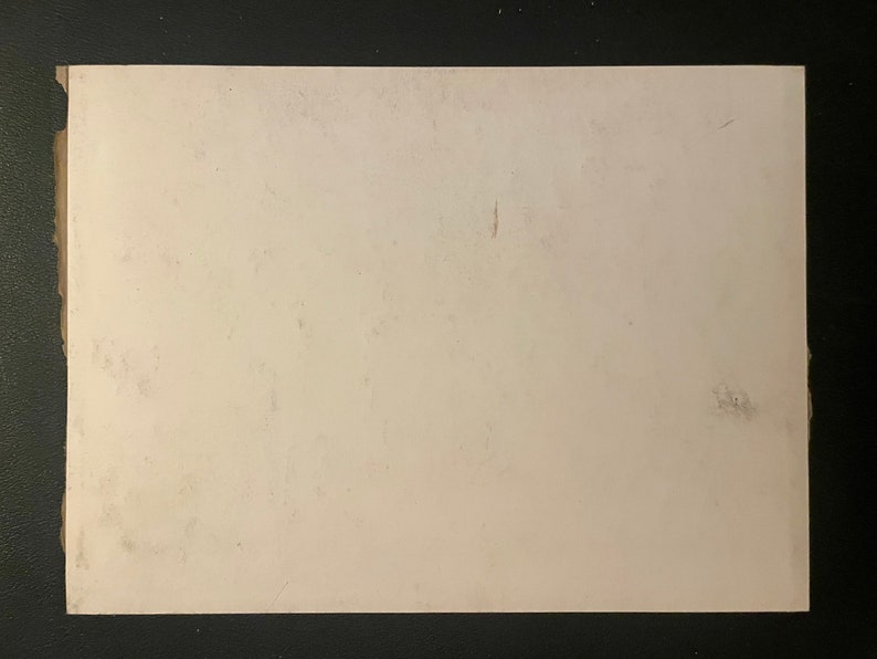 Peinture à la gouache française des années 40 sur papier. Intérieur de l'atelier de l'artiste à Paris. image 10