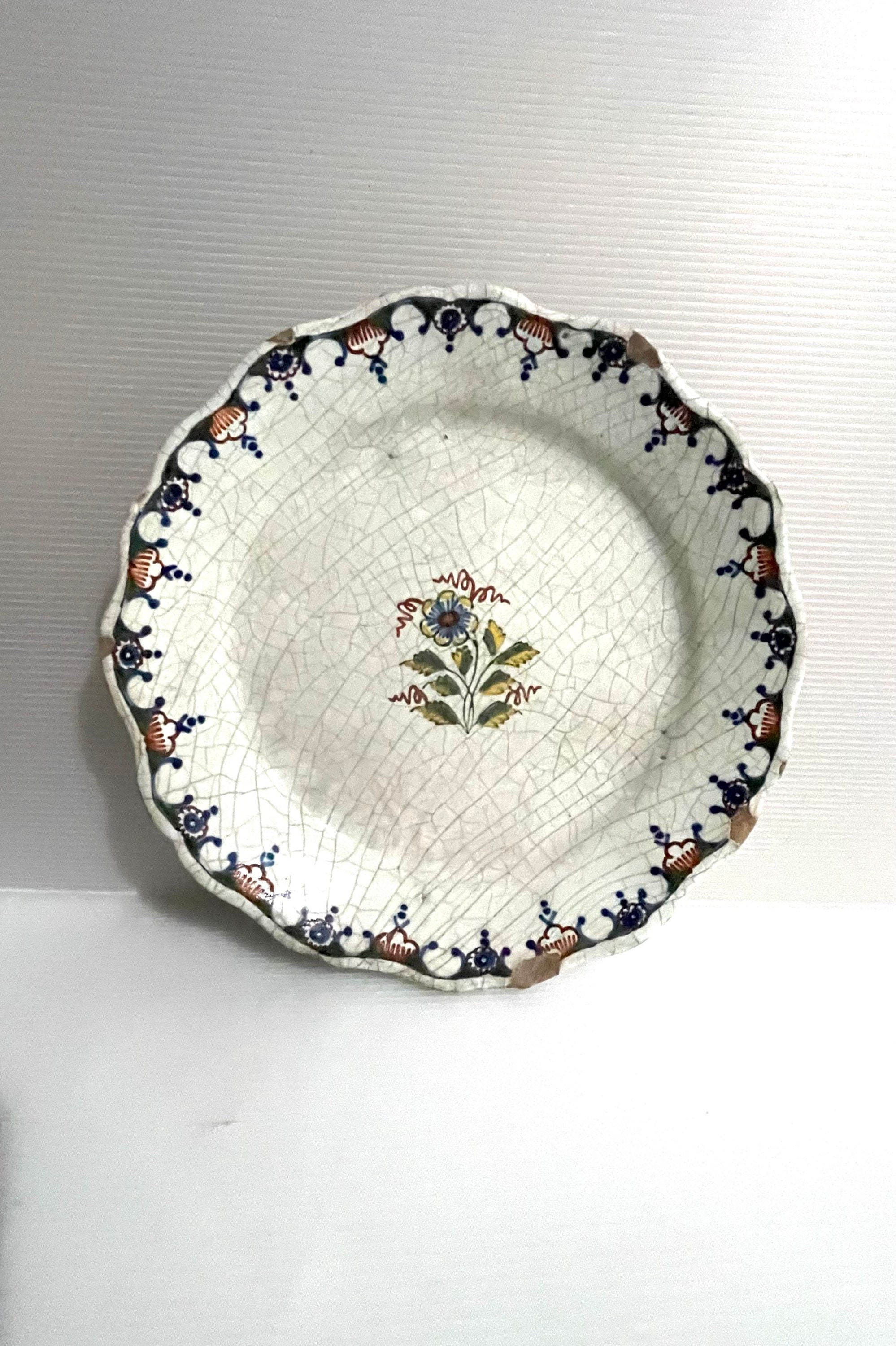Antique French Faience Plates - Etsy Antique French Faience Plates - Etsy