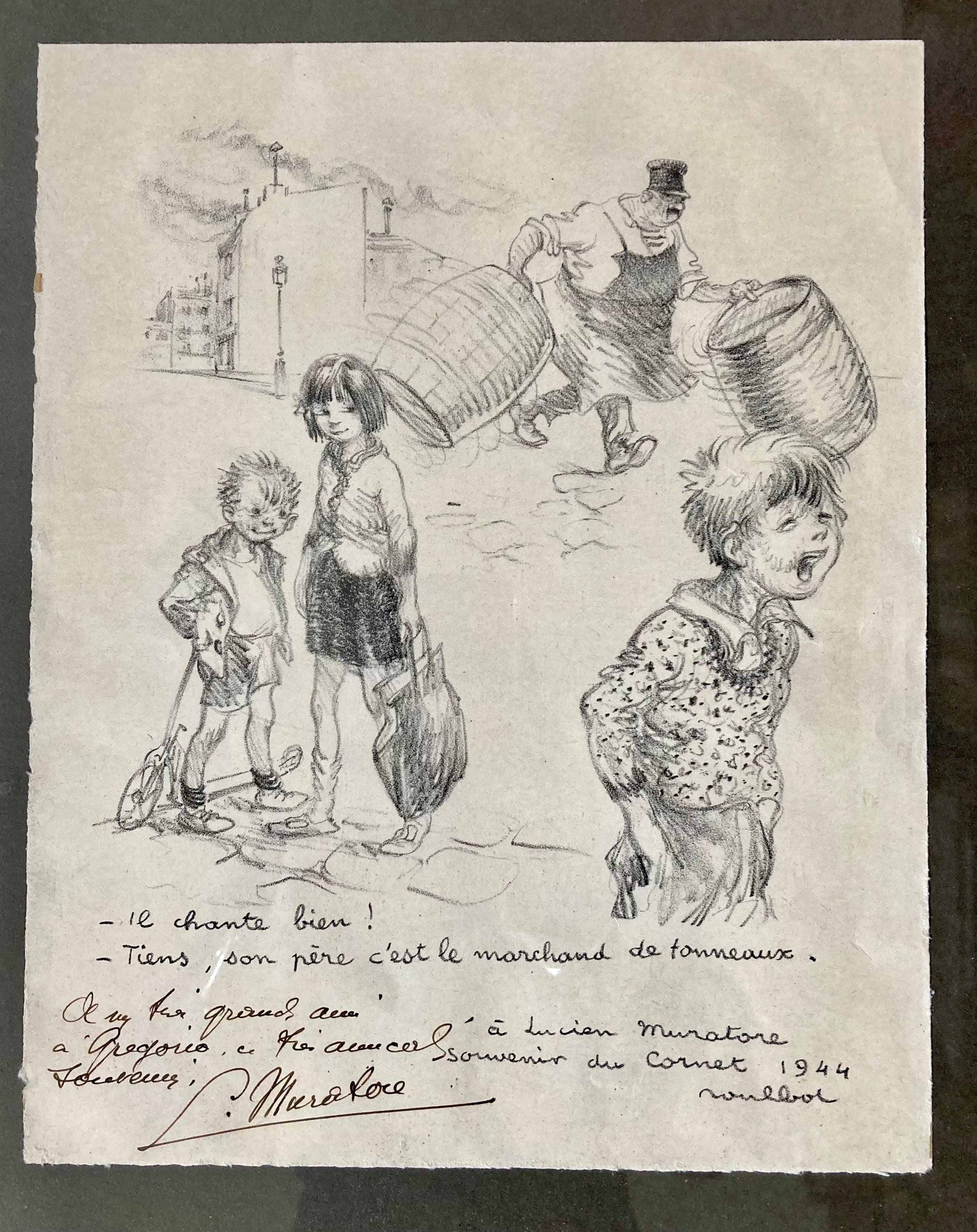 1940 年代のフランスのイラストレーター、フランシスク・プルボ