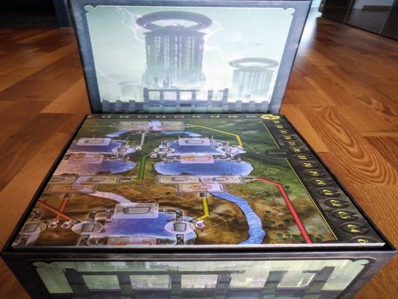 Barrage Board Game Insert with LeeghwaterExpansion Etsy