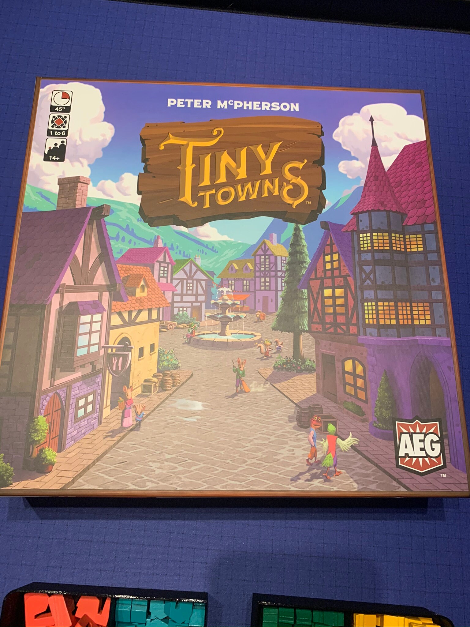 Tiny Towns Board Game Insert Etsy