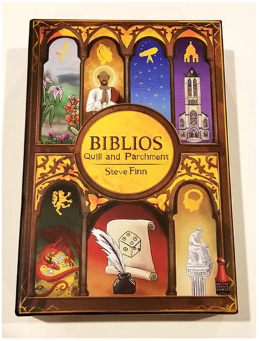 Biblios Quill and Parchment Board Game Insert Etsy
