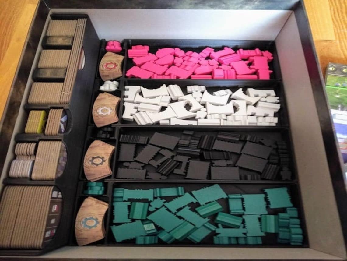 Barrage Board Game Insert with LeeghwaterExpansion Etsy