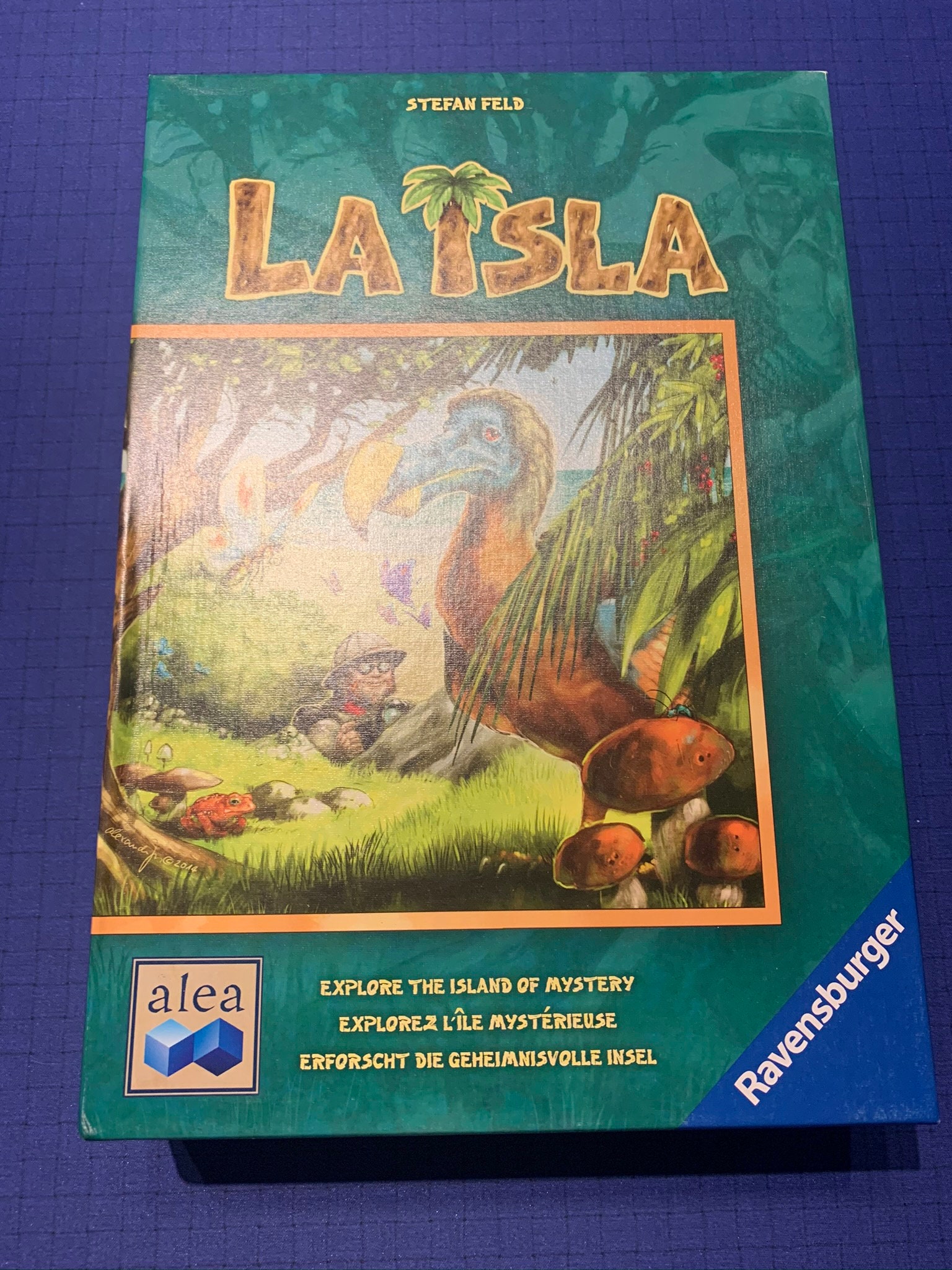 La Isla Explore the Island of Mystery Alea Ravensburger Board