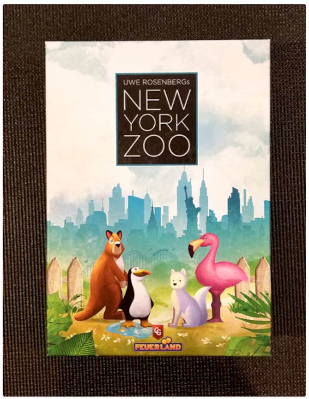 New York Zoo Board Game Insert - Etsy