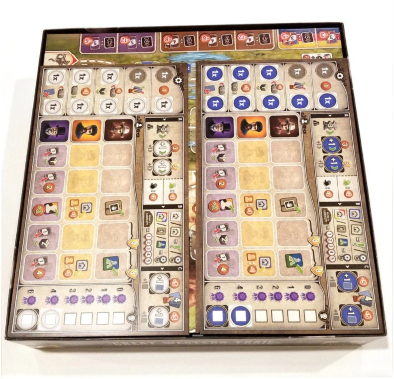 Great Western Trail Board Game Insert Fits Expansions and Etsy