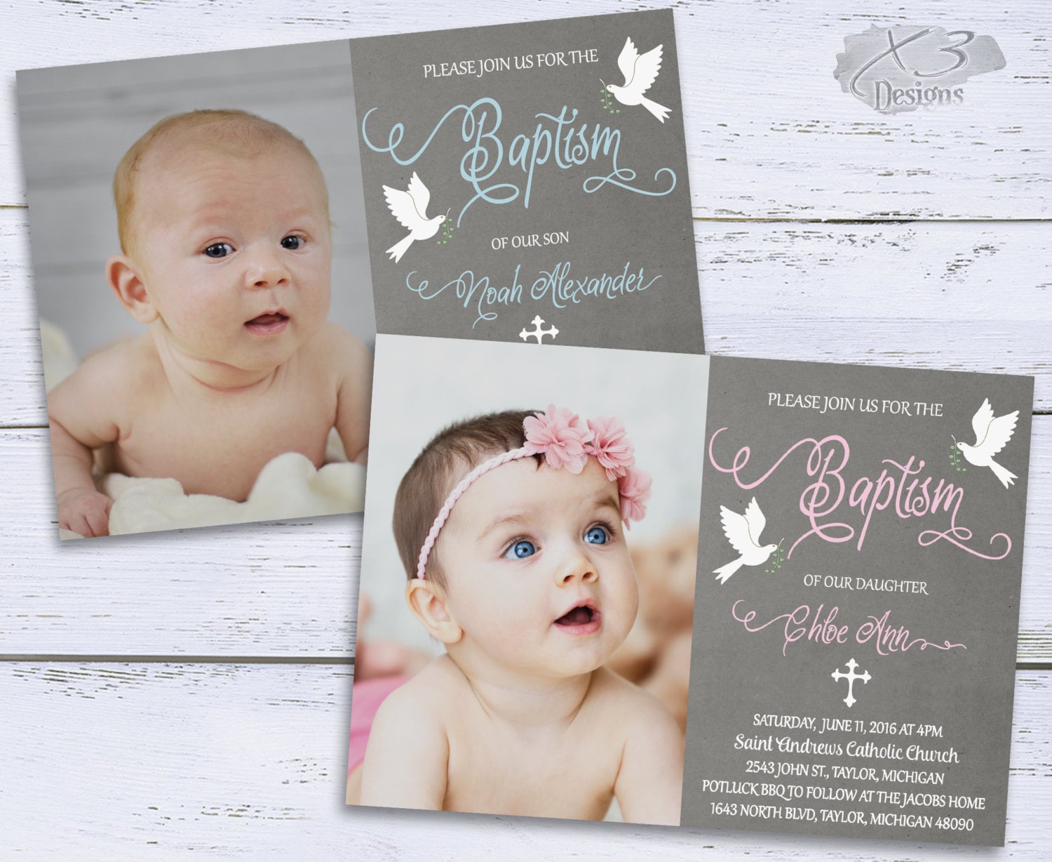 Baby Girl Christening Wallpaper