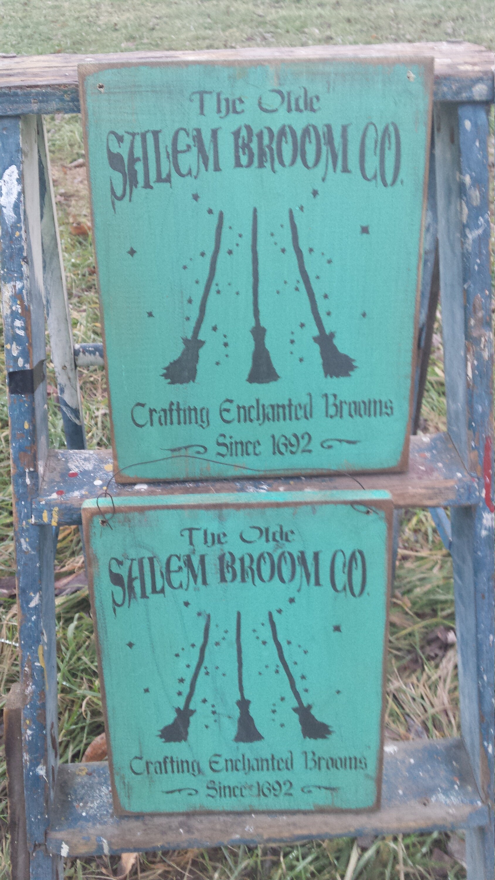 The Olde Salem Broom Co Crafting Enchanted Brooms Since 1692 Etsy