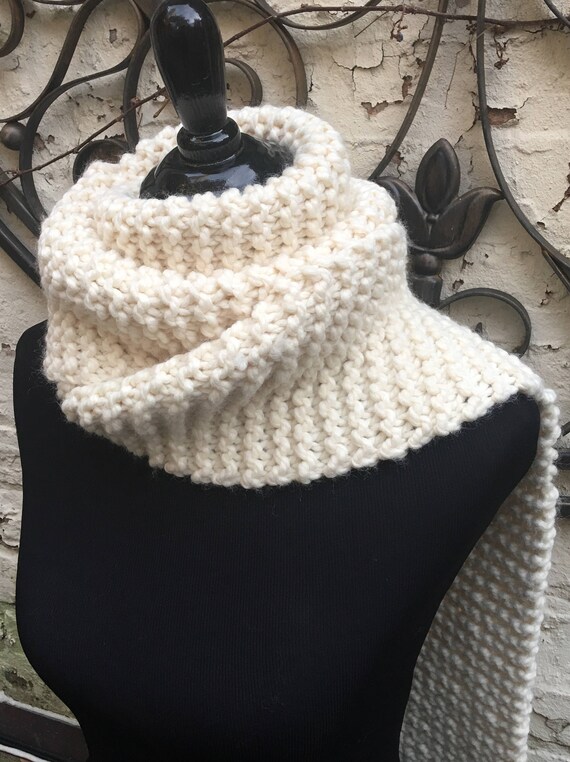 Knitting Kit Diy Beginner Make An Extra Long Chunky Thick Knit Scarf Over 7 Ft Long Kit Has Free Pattern Large Knitting Needles Yarn Bag Knitting Kit Diy Beginner Make An Extra Long Chunky Thick Knit Scarf Over 7 Ft Long Kit Has Free Pattern Large Knitting Needles Yarn Bag