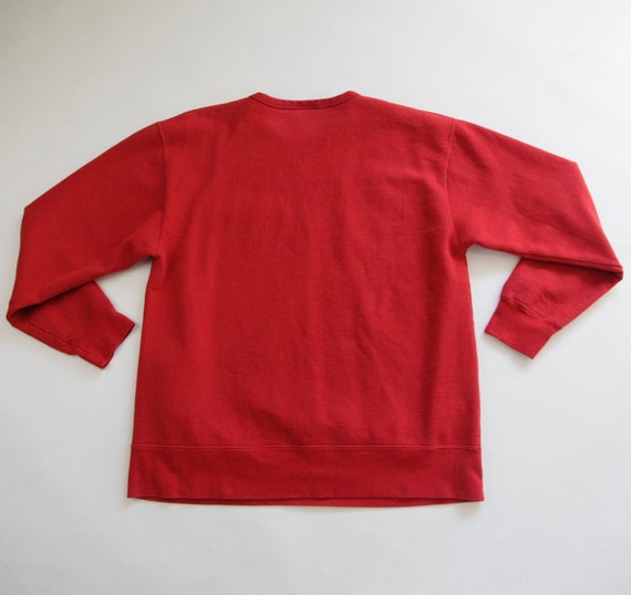 Vintage Polo Jeans Co. Ralph Lauren Red Pullover … - image 5