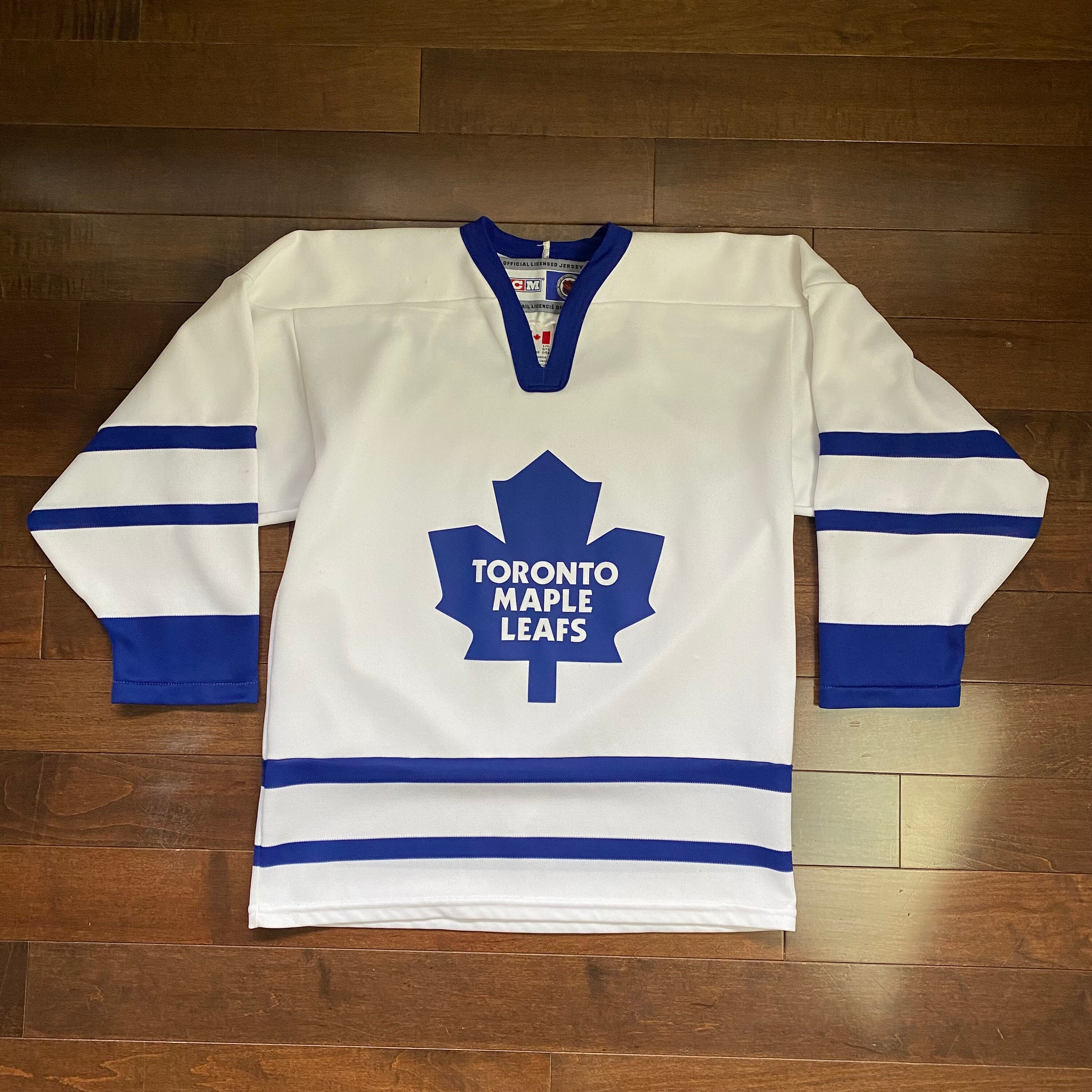 CCM TORONTO MAPLE LlEAFS ユニホーム　カナダ製　NHL CCM Toronto Maple Leafs Hockey Jersey Youth L/XL, Unnamed