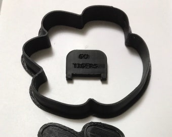 Clemson Tiger Cookie Cutter Etsy