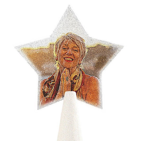 Picture Frame Tree Topper Etsy
