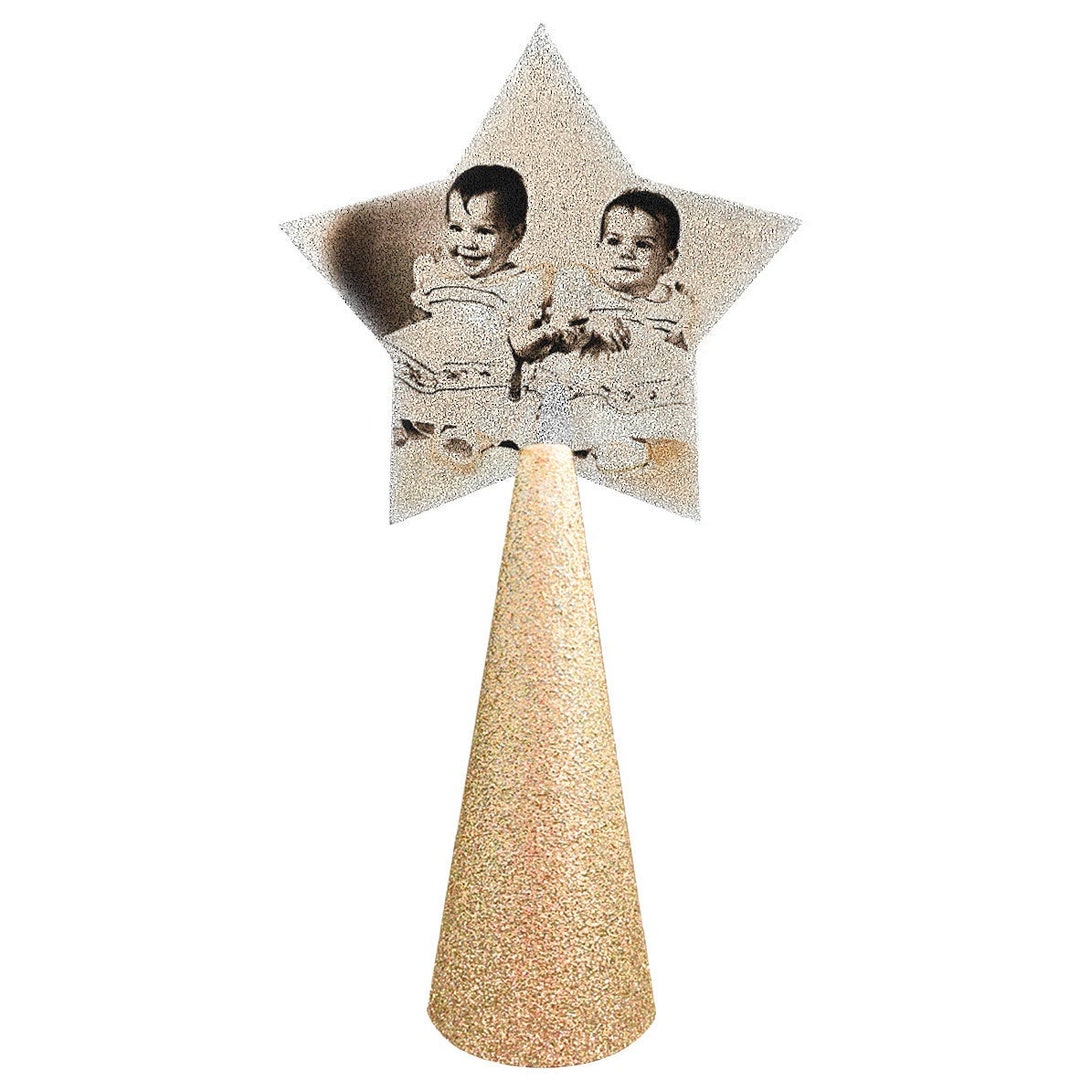 CUSTOM Tree Topper Double-sided - Etsy
