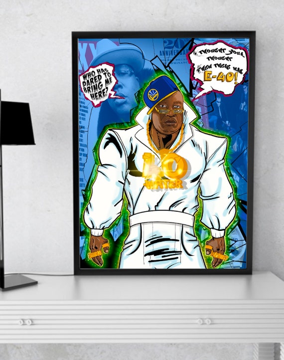 The Beyonder Of Rap E 40 Etsy The Beyonder Of Rap E 40 Etsy