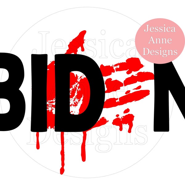 BIDEN handprint/anti biden/impeach biden/pro Trump/PNG/sublimation instant digital download