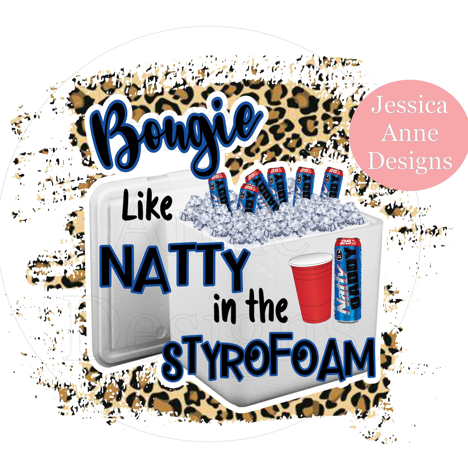 Bougie Like Natty in the Styrofoam/ Beer/png/ Sublimation/transfer