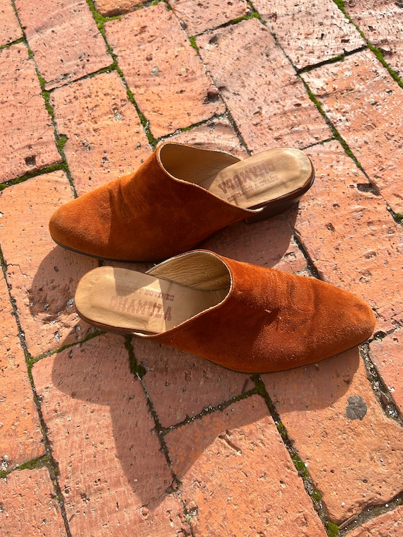 Chamula Suede Mules