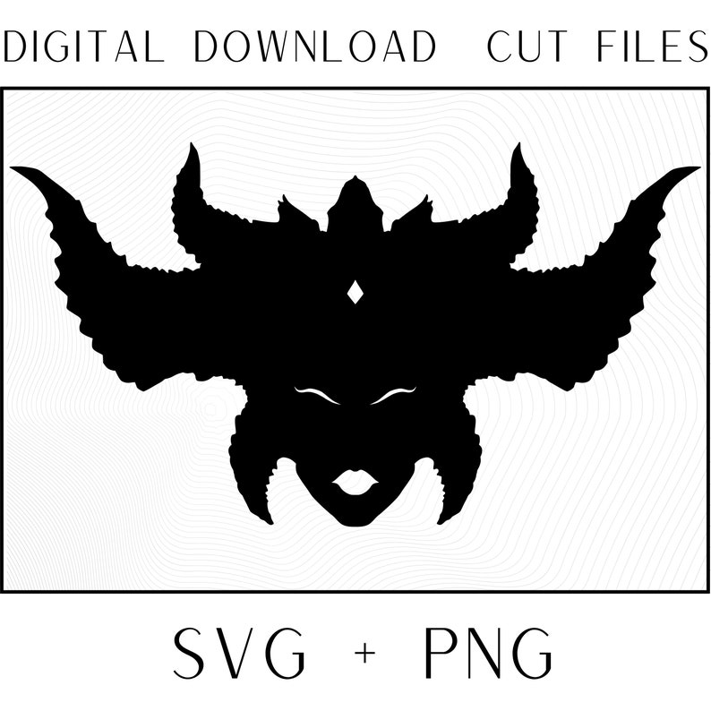 Diablo 4 - Lilith Silhouette SVG PNG, Cut File - Etsy