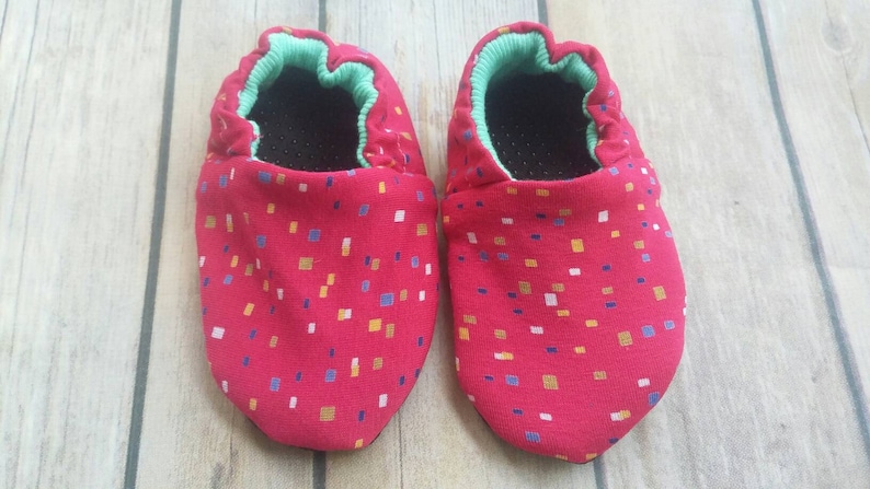 Confetti Sale*** Baby /& Toddler Shoes Reversible Soft Sole.