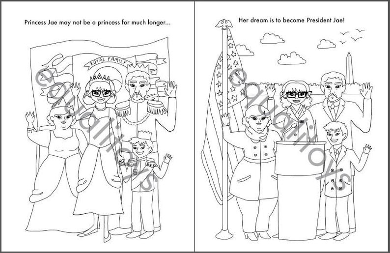 Her Highness Builds Robots A Modern Princess ColoringBook image 4