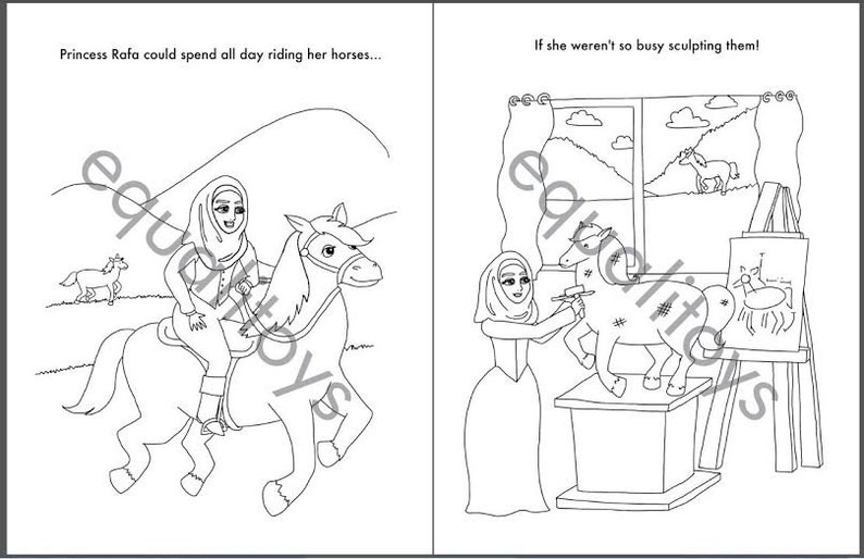 Her Highness Builds Robots A Modern Princess ColoringBook image 2