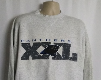 Carolina Panthers Reebok NFL Sweatshirt Gray XL